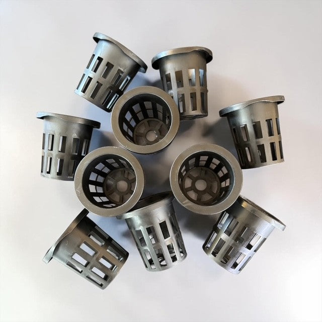 Plastic Pot x 10 Buy - Basket Black